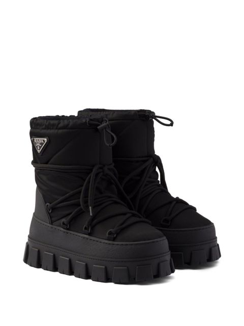 Prada Re-Nylon boots - Black