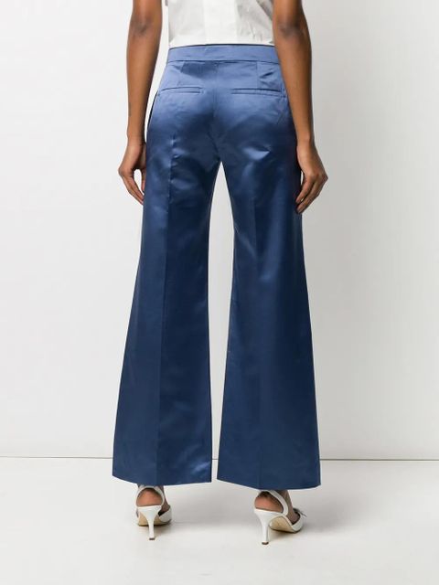 Valentino Garavani wide leg tailored trousers - Blue