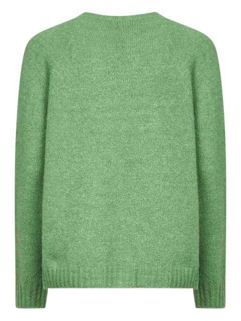Weekend Max Mara raglan-sleeve ribbed sweater - Green - zdjęcie produktu nr 2