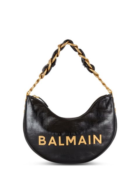 Balmain 1945 Soft Moon shoulder bag - Black - zdjęcie produktu nr 1