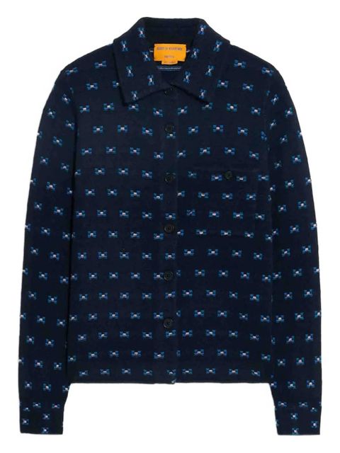 Guest In Residence Dylan buttoned silk shirt - Blue - zdjęcie produktu nr 1