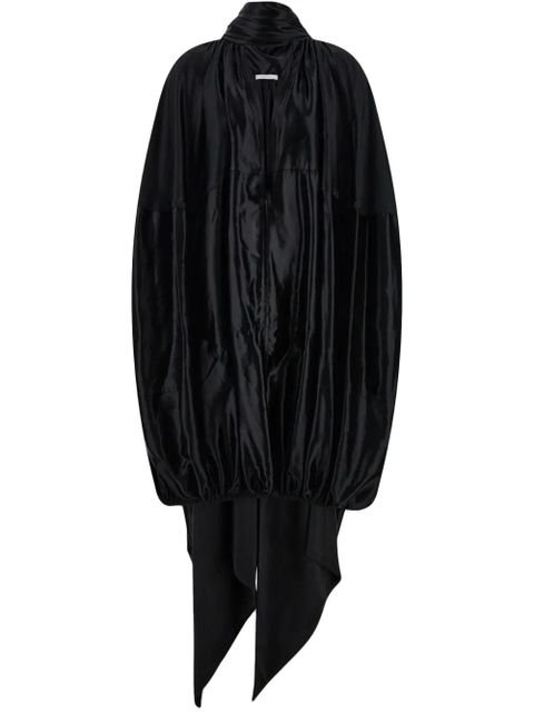 Ferragamo satin mini dress - Black - zdjęcie produktu nr 1