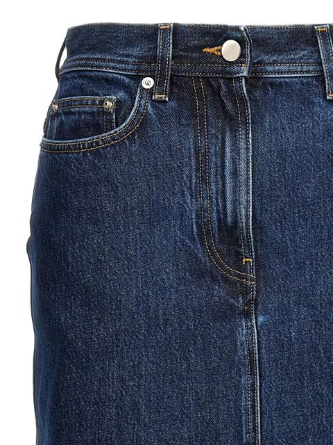 LouLou de Saison Rona maxi skirt - Blue