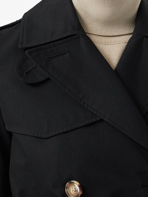 Burberry The Short Islington trench coat - Black