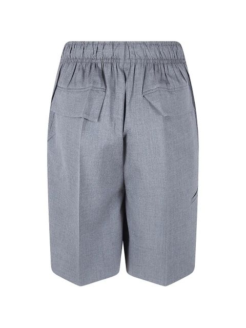 Prada elasticated-waistband shorts - Grey - zdjęcie produktu nr 2