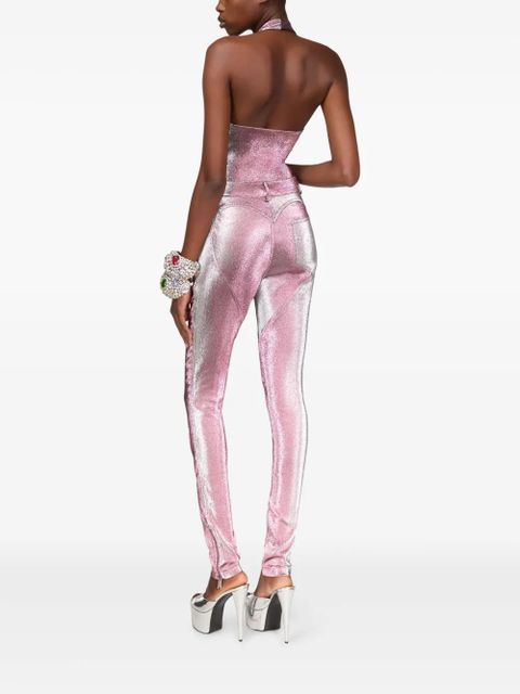 AREA Rosette leggings - Pink