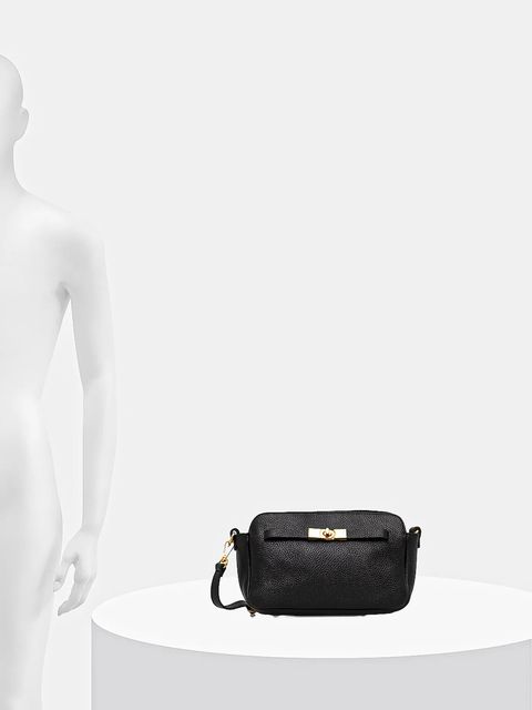 Answear.LAB torebka skórzana kolor czarny