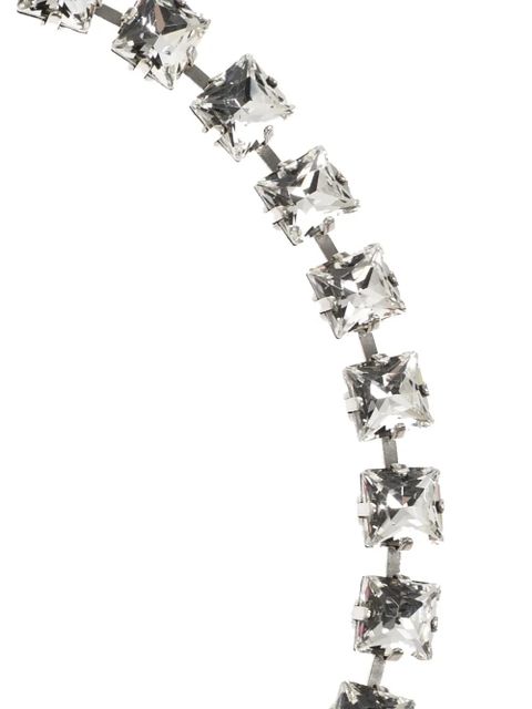 ISABEL MARANT crystal-embellished necklace - Silver