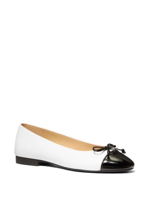 Michael Kors Piper cap-toe ballet flats - White - zdjęcie produktu nr 2