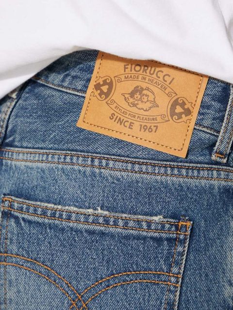 Fiorucci jeansy Mid Blue Straight Fit Jeans