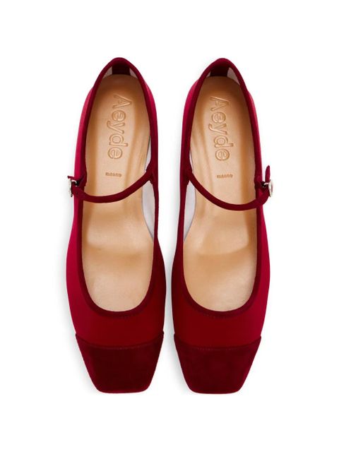 Aeyde Uma ballet flats - Red