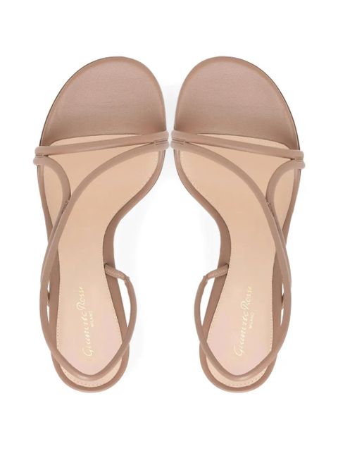 Gianvito Rossi Ellis slingback leather sandals - Neutrals