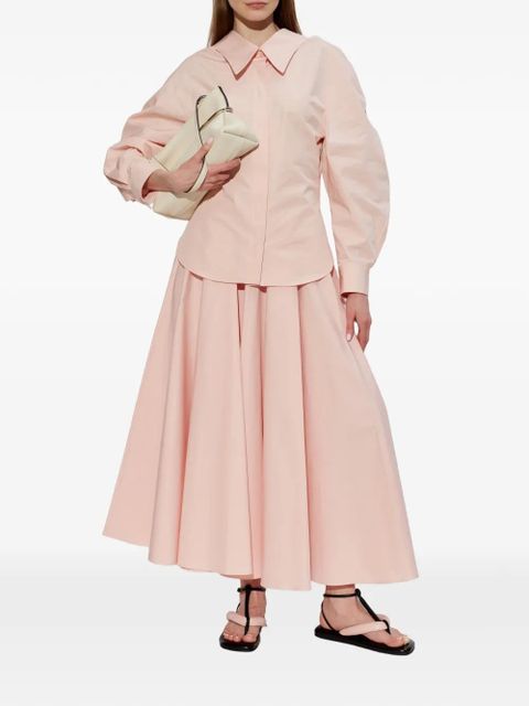 Givenchy Boudoir padded leather flip-flops - Black