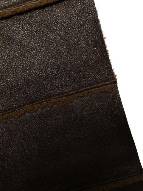 OUR LEGACY shearling scarf - Brown - zdjęcie produktu nr 2