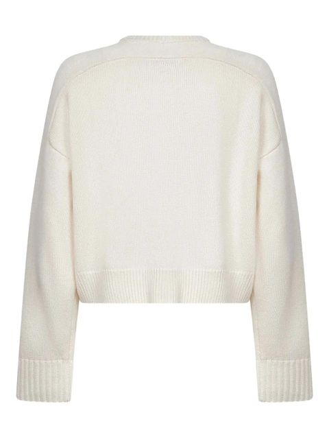 LouLou de Saison Bruzzi crew-neck sweater - Neutrals - zdjęcie produktu nr 2