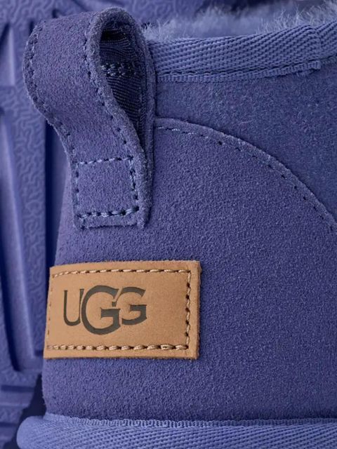 UGG Classic Ultra Mini pull-tab boots - Blue