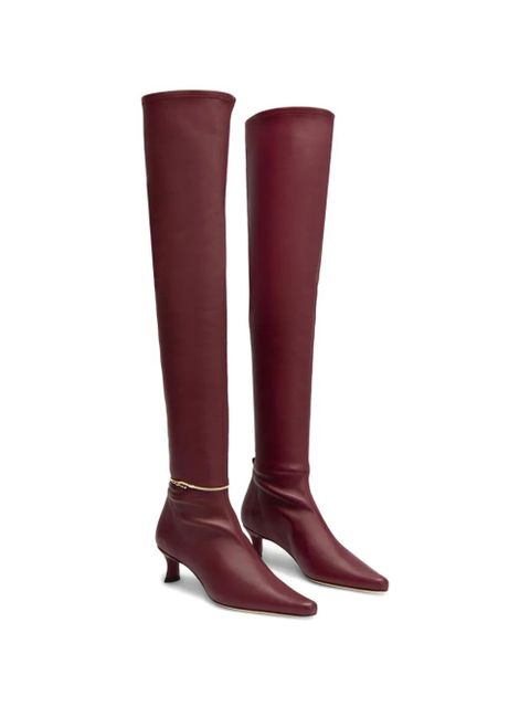 BY FAR Kitten Stretch Stevie boots - Red - zdjęcie produktu nr 2