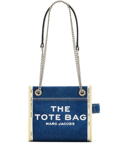 Marc Jacobs The Denim Chain Crossbody Tote bag - Blue - zdjęcie produktu nr 1
