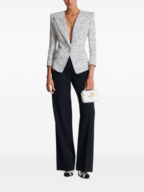 Balmain Love Letter tailored jacket - White - zdjęcie produktu nr 2