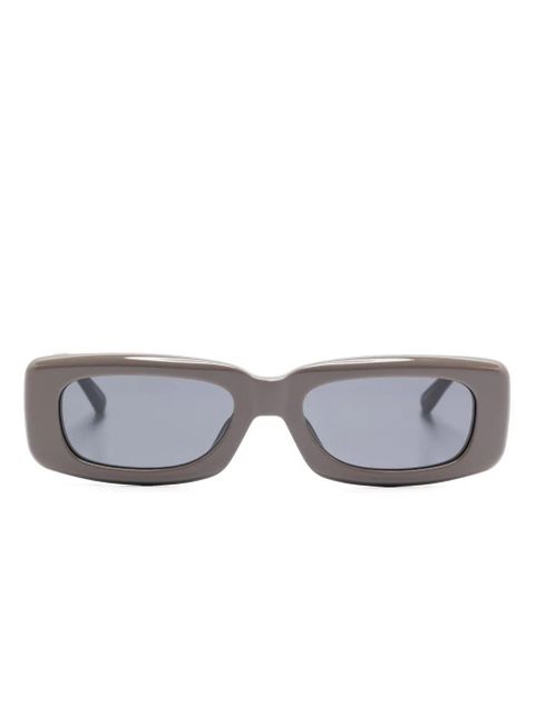 The Attico x Linda Farrow Mini Marfa sunglasses - Grey - zdjęcie produktu nr 1