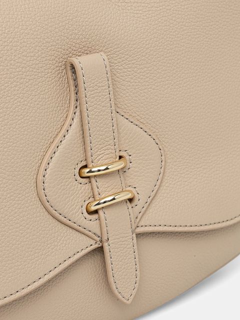 Coccinelle torebka skórzana MAVERY kolor beżowy E1 U7F 18 01 01