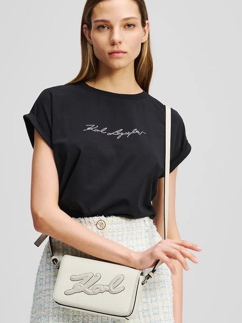 Karl Lagerfeld torebka K/SKUARE kolor biały A3W30026 - zdjęcie produktu nr 2