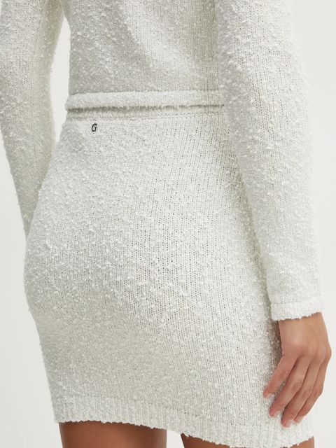 Guess spódnica DOROTHY kolor biały mini ołówkowa W5RD45 Z3L21