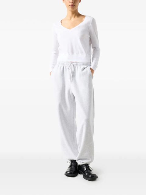 American Vintage long-sleeve V-neck T-shirt - White - zdjęcie produktu nr 2