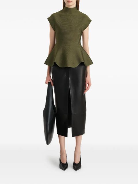 KHAITE Anden skirt - Black - zdjęcie produktu nr 2