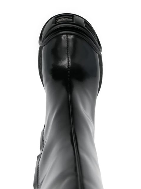 Diesel D-Hammer D Hb W 100mm boots - Black - zdjęcie produktu nr 2