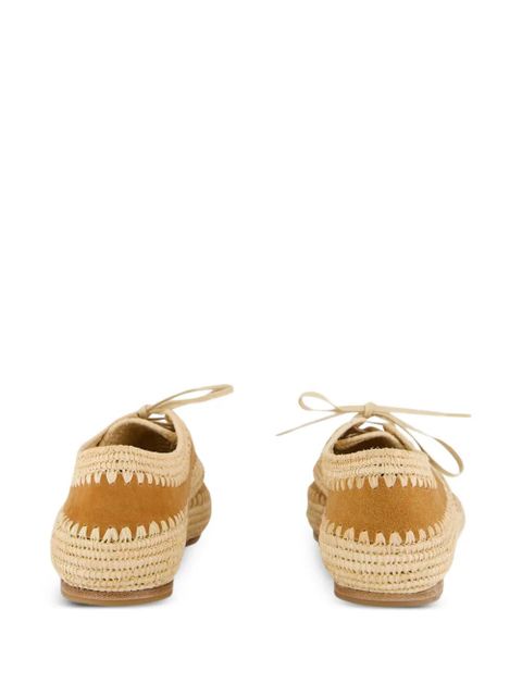 Gabriela Hearst x Clergerie Miguel lace-up Derby shoes - Brown