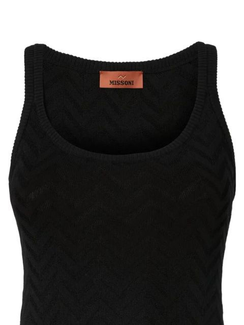 Missoni lamé tank top - Black - zdjęcie produktu nr 2