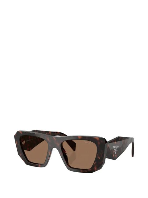 Prada Eyewear oversized sunglasses - Brown - zdjęcie produktu nr 2