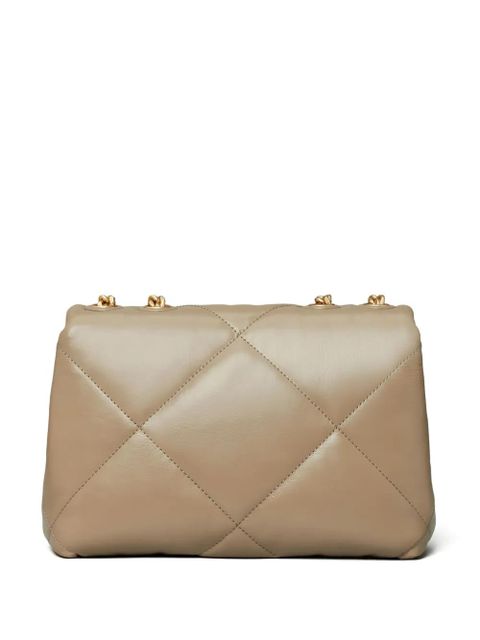Tory Burch small Kira diamond-quilted convertible shoulder bag - Neutrals
