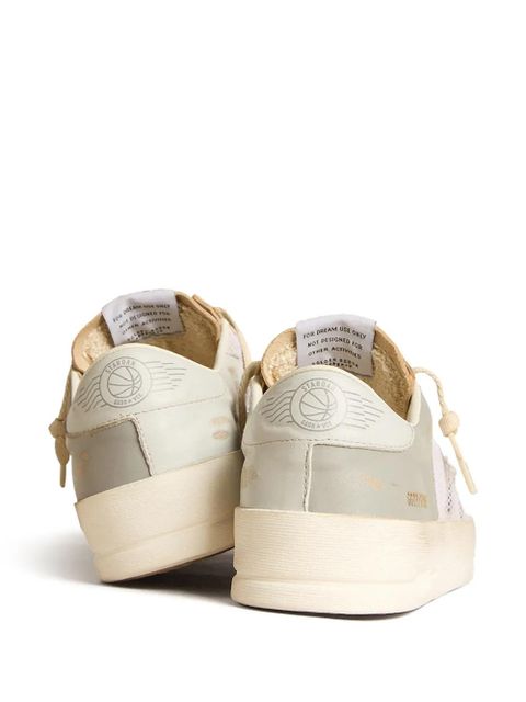 Golden Goose Stardan panelled sneakers - White