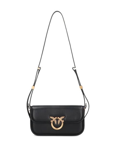 PINKO small love birds chain shoulder bag - Black