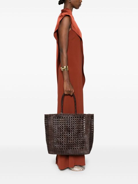 DRAGON DIFFUSION NS Cannage tote bag - Brown