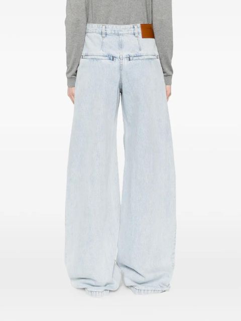 ENTIRE STUDIOS blue wide leg jeans