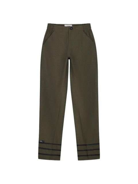 Coperni striped tailored trousers - Green - zdjęcie produktu nr 1