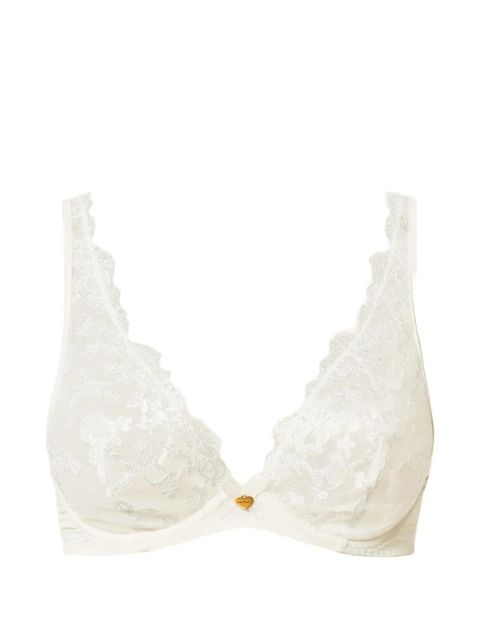 TWINSET embroidered bra - White - zdjęcie produktu nr 1