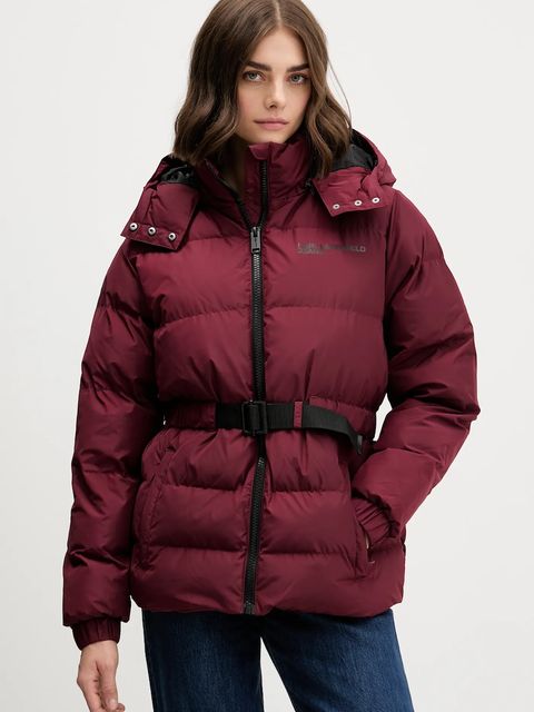 Karl Lagerfeld Jeans kurtka kolor bordowy zimowa A3W15023 - zdjęcie produktu nr 1