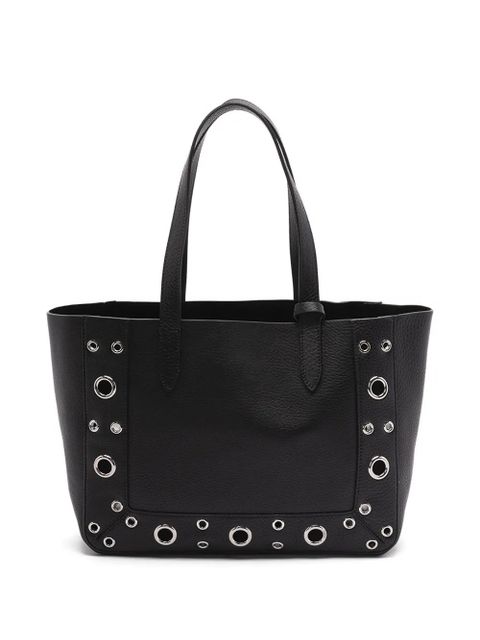 Valentino Garavani Nellcôte leather tote bag - Black