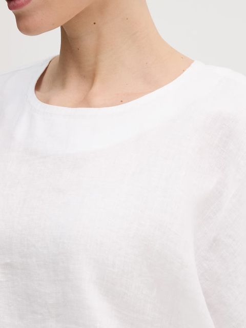 DKNY bluzka damska lniana