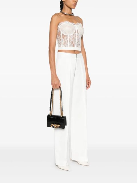 Alexander McQueen The Jewelled cross body bag - Black - zdjęcie produktu nr 2