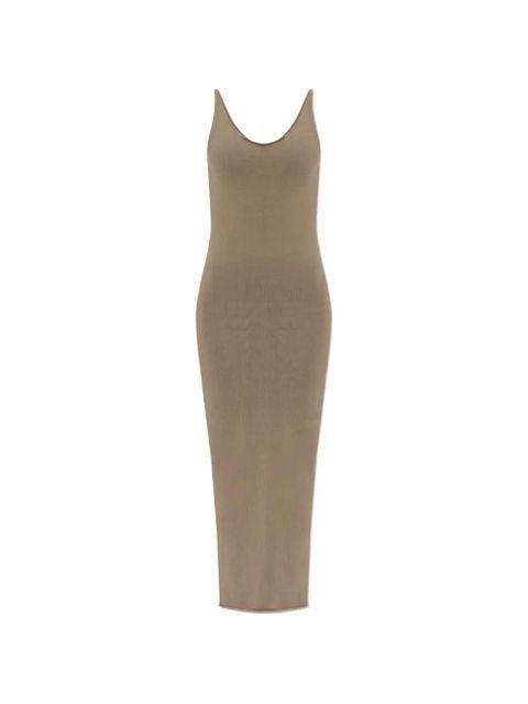 ENTIRE STUDIOS midi ribbed dress - Neutrals - zdjęcie produktu nr 1