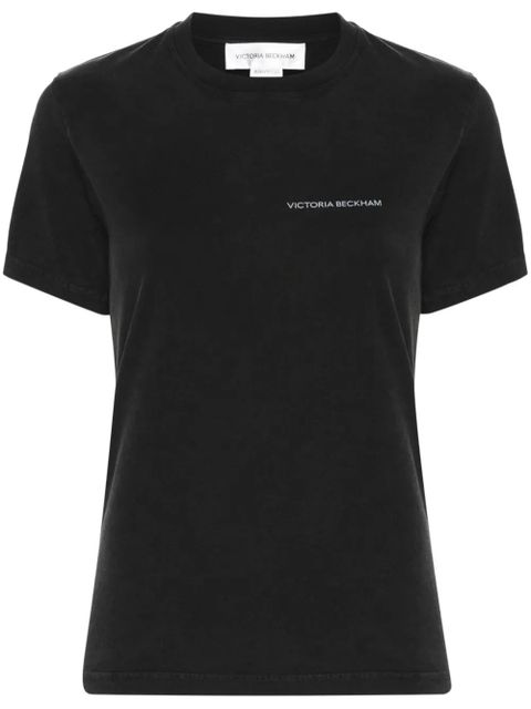 Victoria Beckham organic cotton T-shirt - Black - zdjęcie produktu nr 1