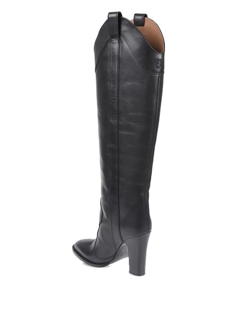Paris Texas leather boots - Black - zdjęcie produktu nr 2