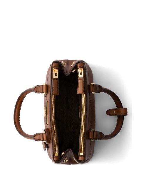 Prada Galleria mini leather bag - Brown