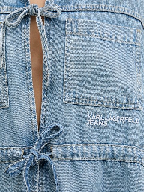 Karl Lagerfeld Jeans koszula jeansowa