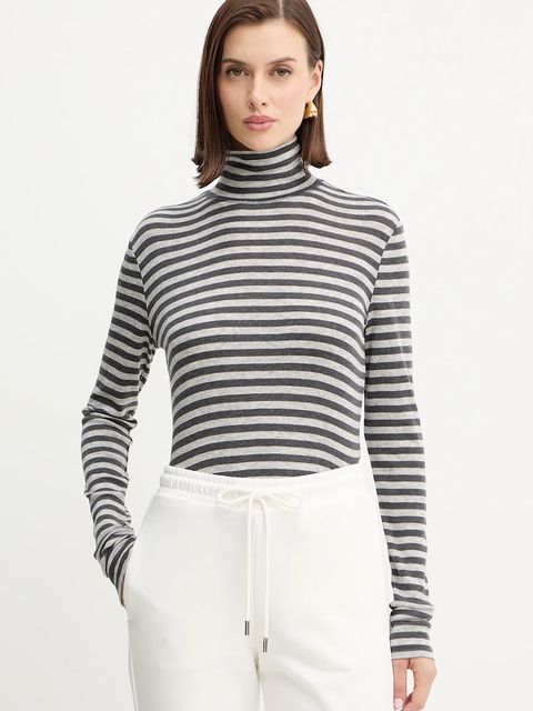 MM by Max Mara longsleeve z dodatkiem wełny BLASY - zdjęcie produktu nr 2